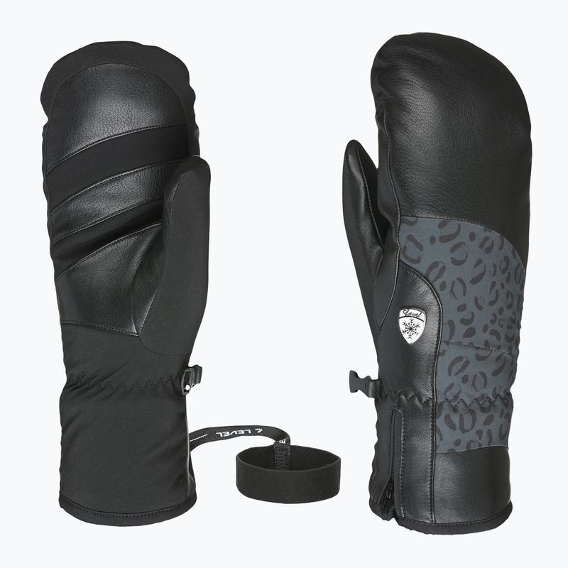 Dámské lyžařské rukavice Level Iris Mitt black/camo