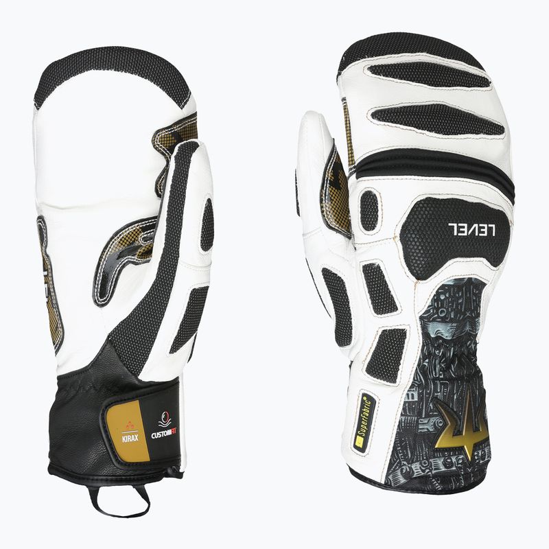 Lyžařské rukavice Level Sq Cf Mitt black/white