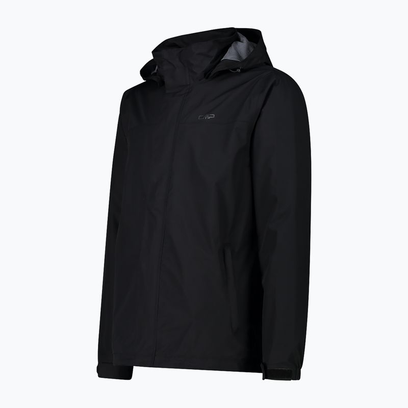 Pánská nepromokavá bunda CMP 39X7367 Snaps Hood black 3