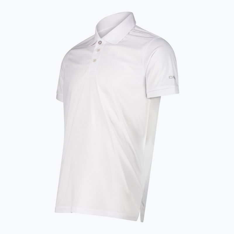 Pánské polo tričko CMP 3T60077 Polo bianco/grey 3