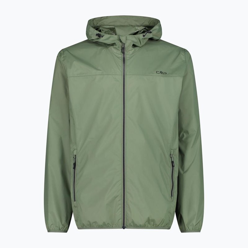 Pánská bunda do deště CMP 32X5807 Rain Fix Hood Salvia