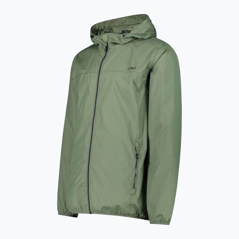 Pánská bunda do deště CMP 32X5807 Rain Fix Hood Salvia 3