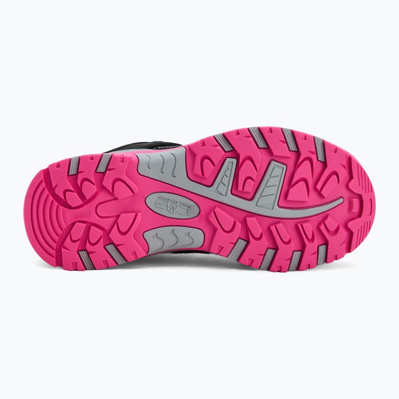 Dětské trekové boty CMP Kiruna Fitgo grey/fuxia 4