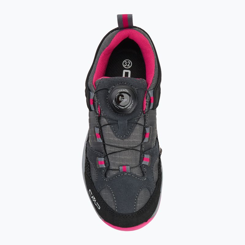 Dětské trekové boty CMP Kiruna Fitgo grey/fuxia 5