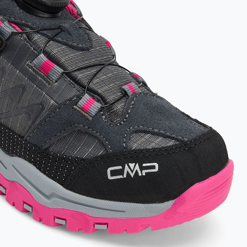 Dětské trekové boty CMP Kiruna Fitgo grey/fuxia 7