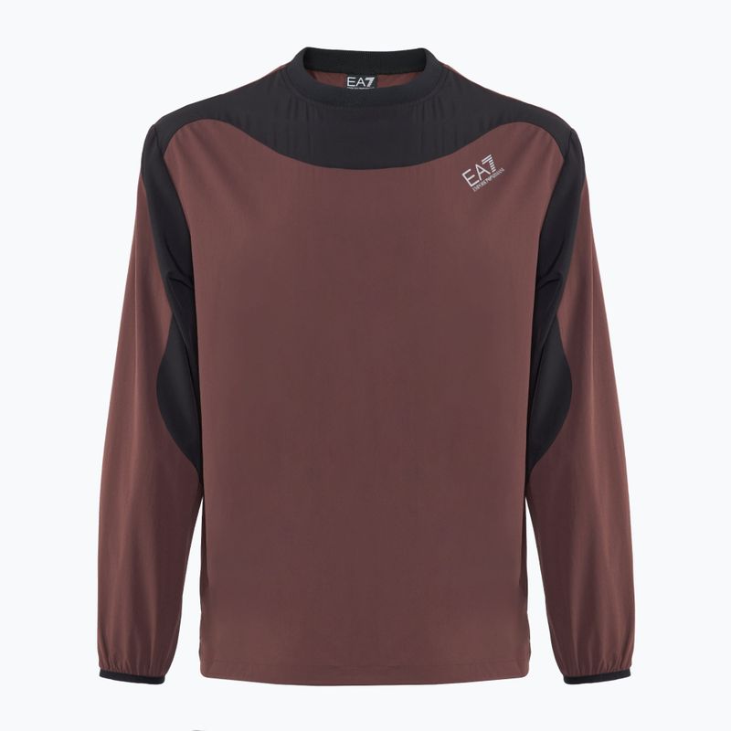 Pánská mikina EA7 Emporio Armani Ventus7 Lab Tee puce