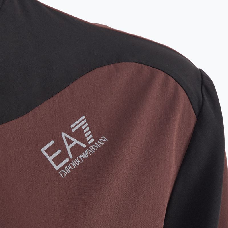 Pánská mikina EA7 Emporio Armani Ventus7 Lab Tee puce 3