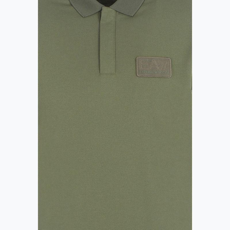 Pánské tričko EA7 Emporio Armani Train Lux Polo Modal beetlee 3