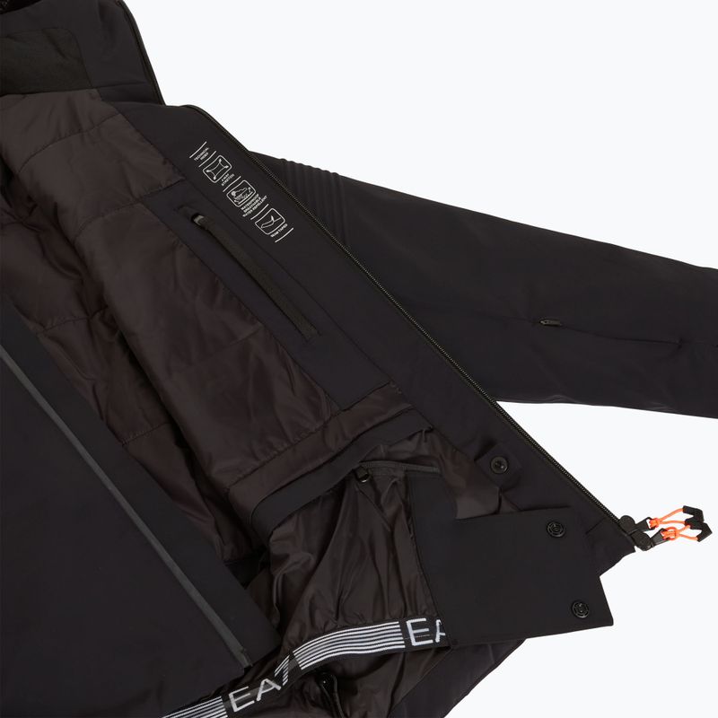 Pánská lyžařská bunda EA7 Emporio Armani Ski Cortina Embossed Toray black 4