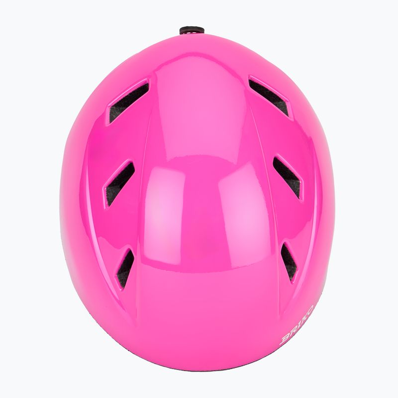 Dětská lyžařská helma Briko Makalu Jr shiny pink/white 6