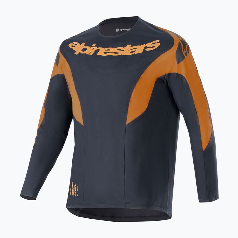 Pánský cyklistický dres longsleeve Alpinestars A-Supra Race black