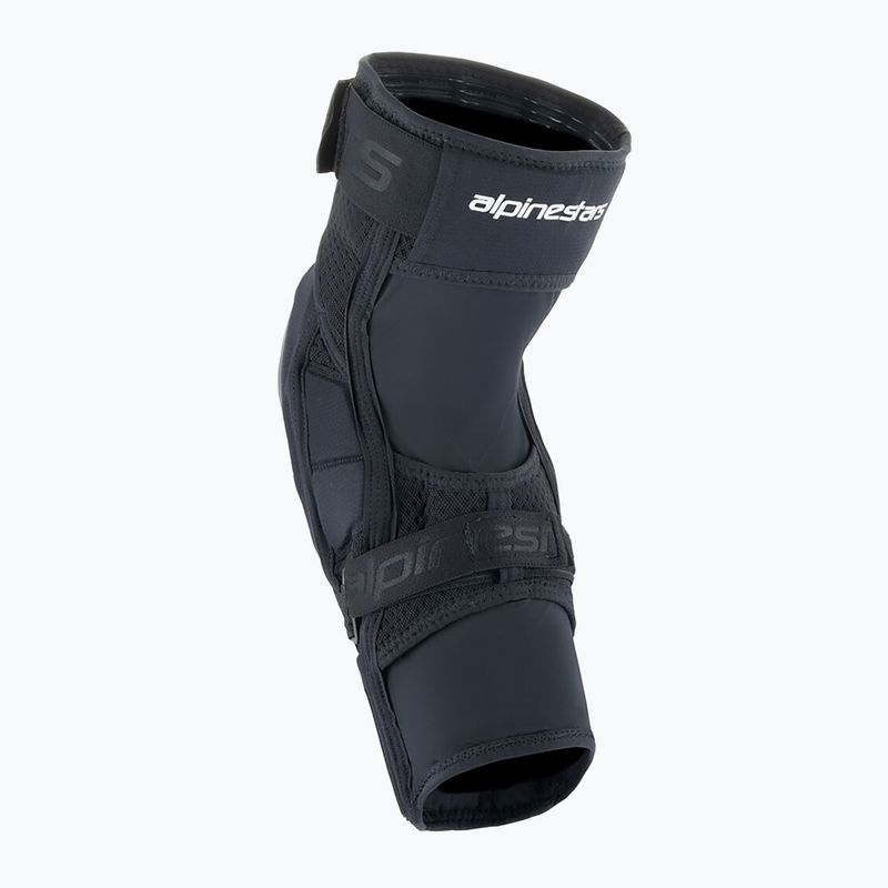 Cyklistické chrániče na kolena Alpinestars A-Impact Plasma Elite Shield Knee black/white 3