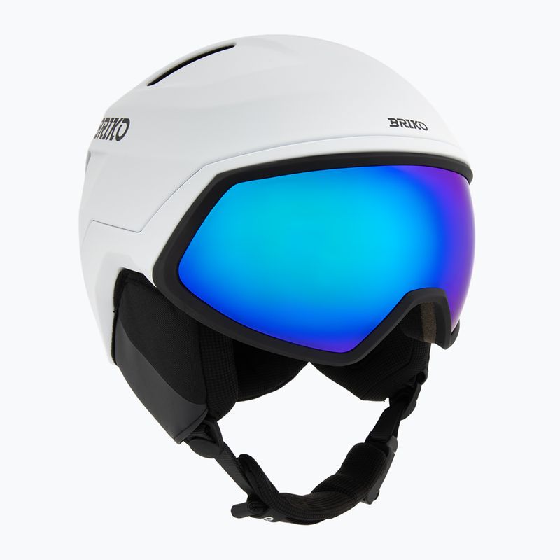 Lyžařská helma Briko Stormrider matt white/black