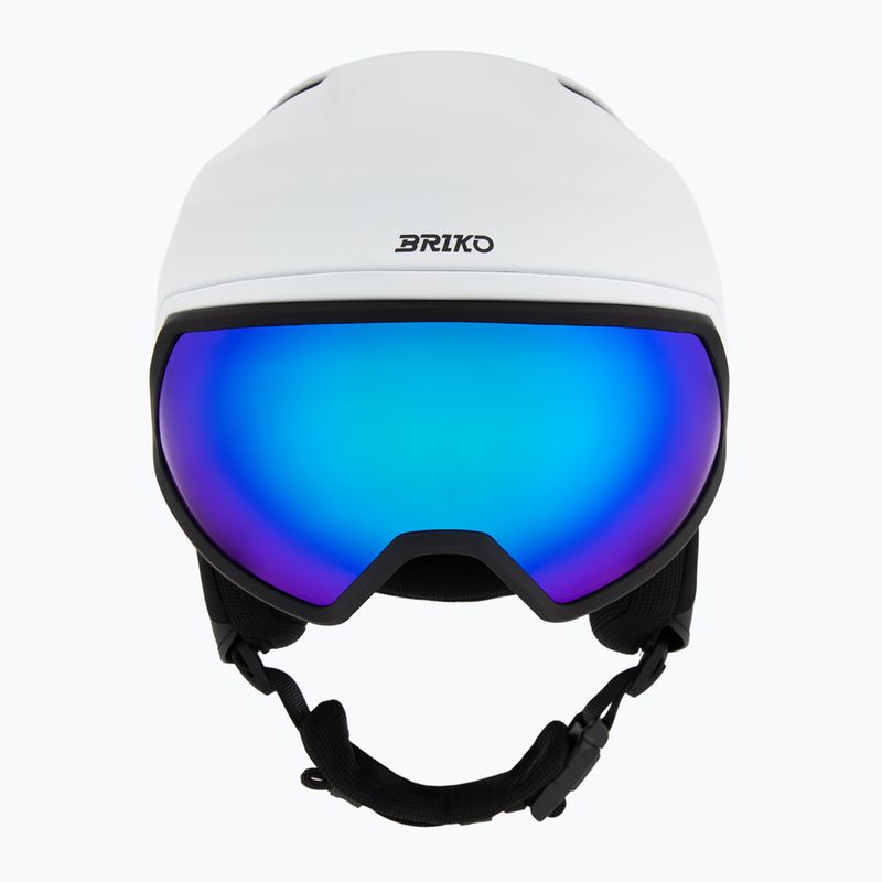 Lyžařská helma Briko Stormrider matt white/black 2