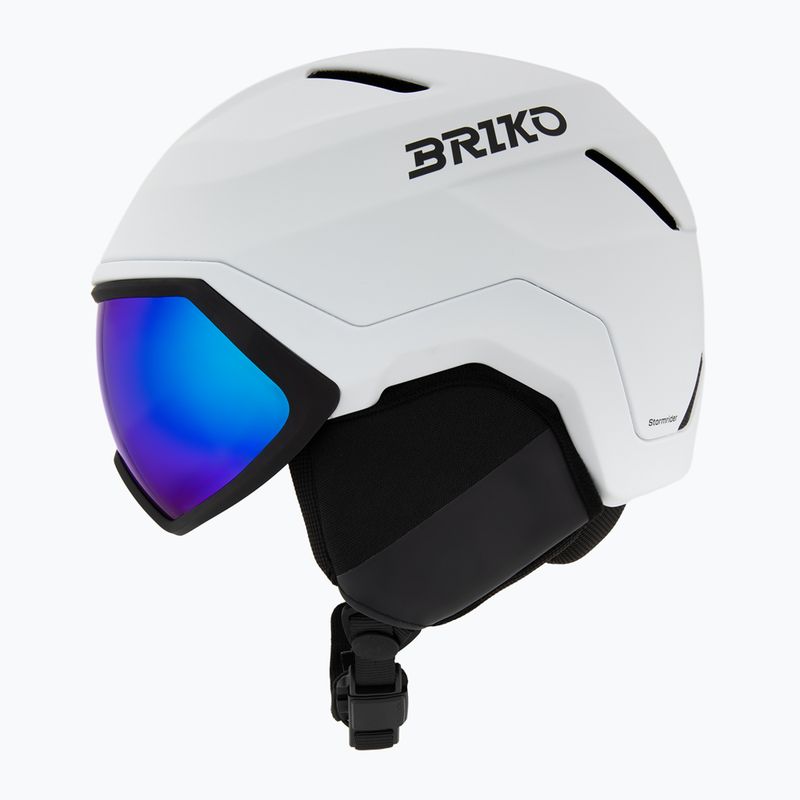 Lyžařská helma Briko Stormrider matt white/black 3