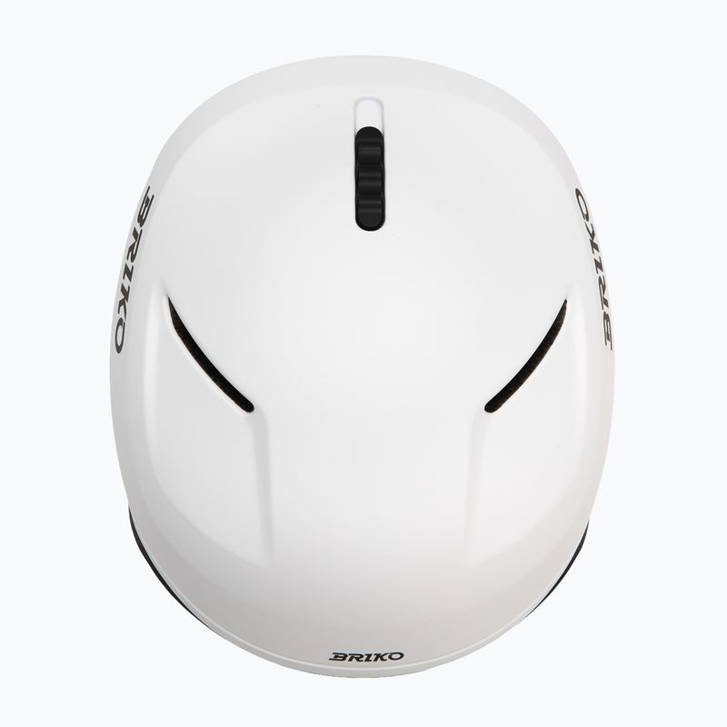 Lyžařská helma Briko Stormrider matt white/black 6