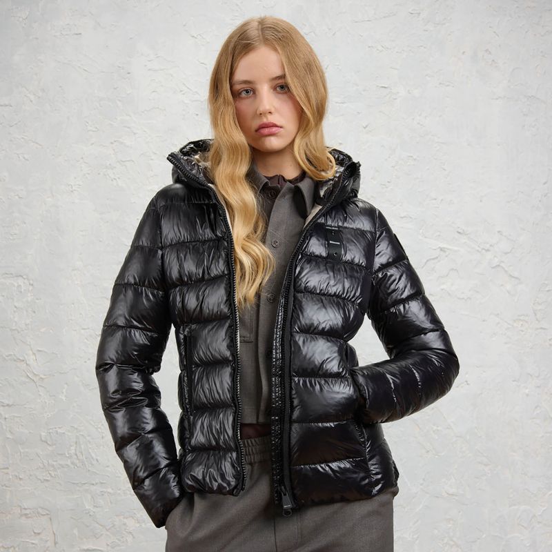 Dámská bunda Blauer USA Caroll black inside beige 9
