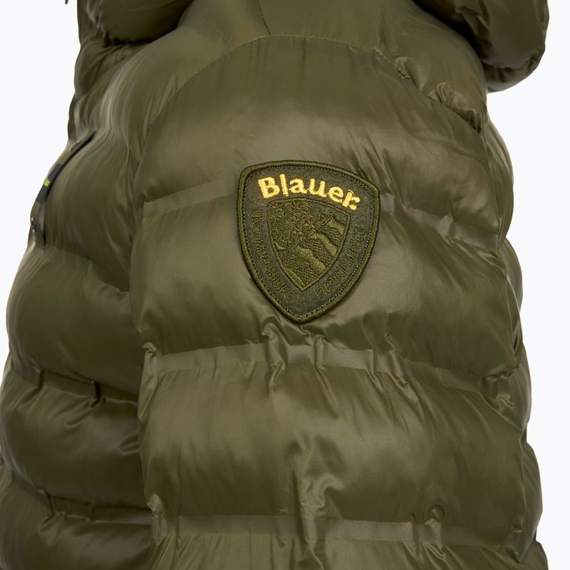 Pánská bunda Blauer USA Charles dark olive inside mist grey 3