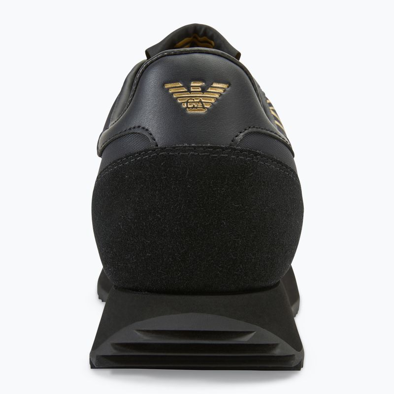 Boty EA7 Emporio Armani Black & White Vintage triple black/gold 6