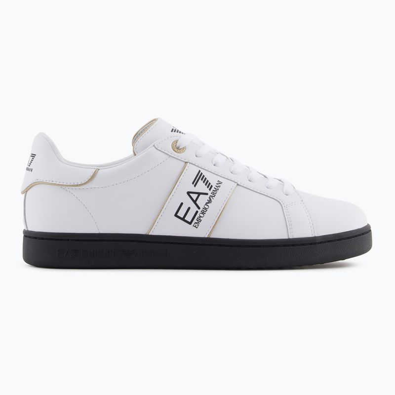 Boty EA7 Emporio Armani Classic Logo white/gold/black 8