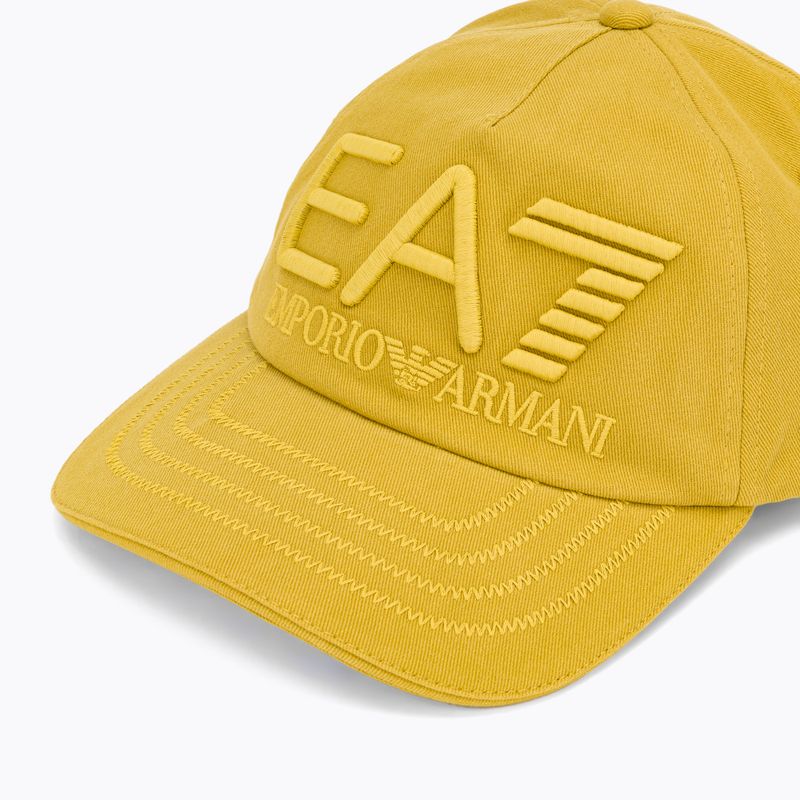 Kšiltovka EA7 Emporio Armani Train Logo Series Embroidered antique moss 3
