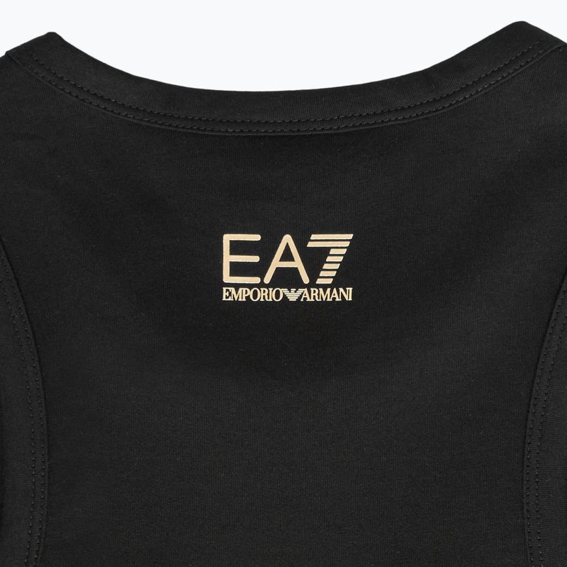 Dámská košile EA7 Emporio Armani Train Visibility Tank black/gold 3
