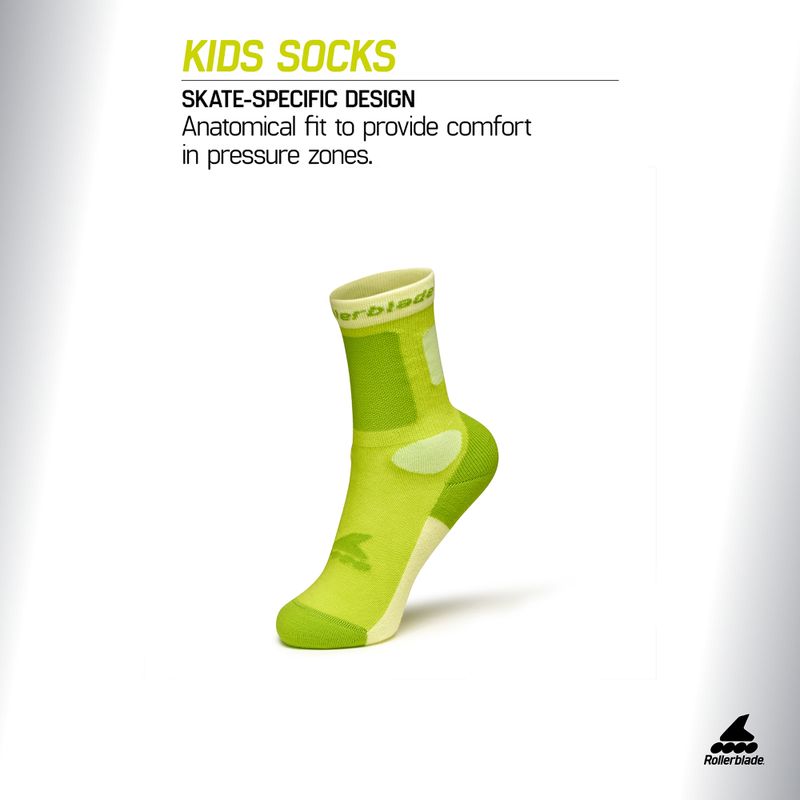 Dětské ponožky Rollerblade Kids green 7