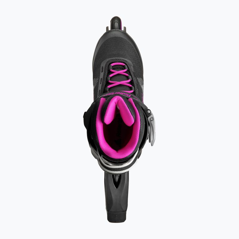 Dámské kolečkové brusle Rollerblade Zetrablade W black/cyclemen pink 6