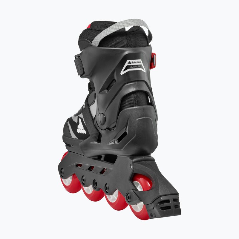 Dětské kolečkové brusle Rollerblade Microblade Jr black/red 6
