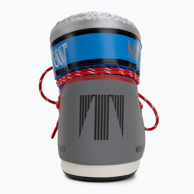 Dámské sněhule Moon Boot Icon Low Space Racing silver/blue/red 6