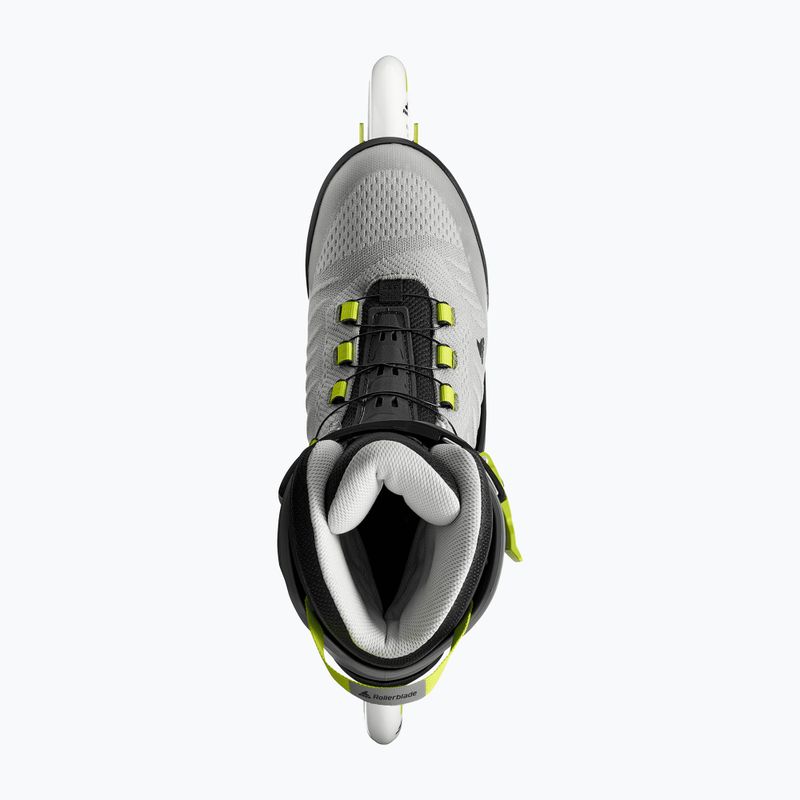 Pánské kolečkové brusle Rollerblade Macroblade 110 Boa black/grey/lime 7