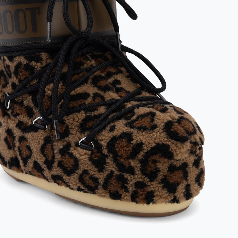 Dámské sněhule Moon Boot Icon Low Fleece Leopard cognac/cocoa 7