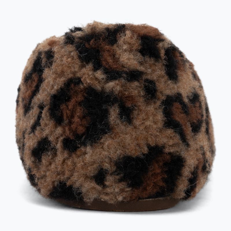 Dámské pantofle Moon Boot Fleece Ballerina Leopard cognac/cocoa 6