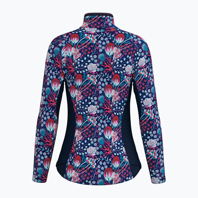 Dámská trekingová mikina Crazy Wonder Magic print lella blue 2