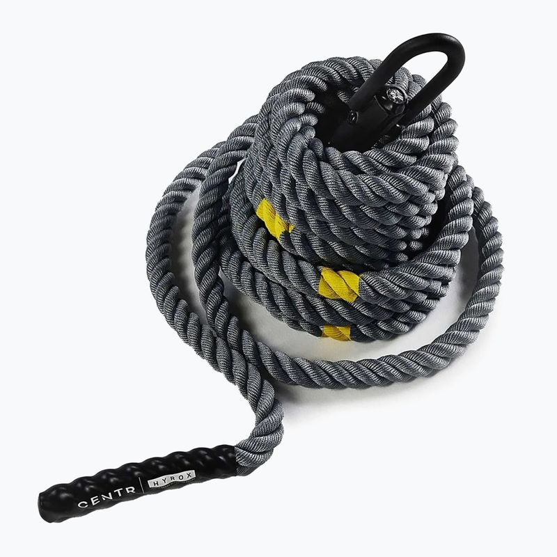 Tréninkové lano Centr Competition Power Rope Centr x Hyrox black 2