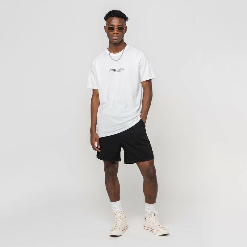 Pánské tričko Kaotiko Washed Love Club white 2