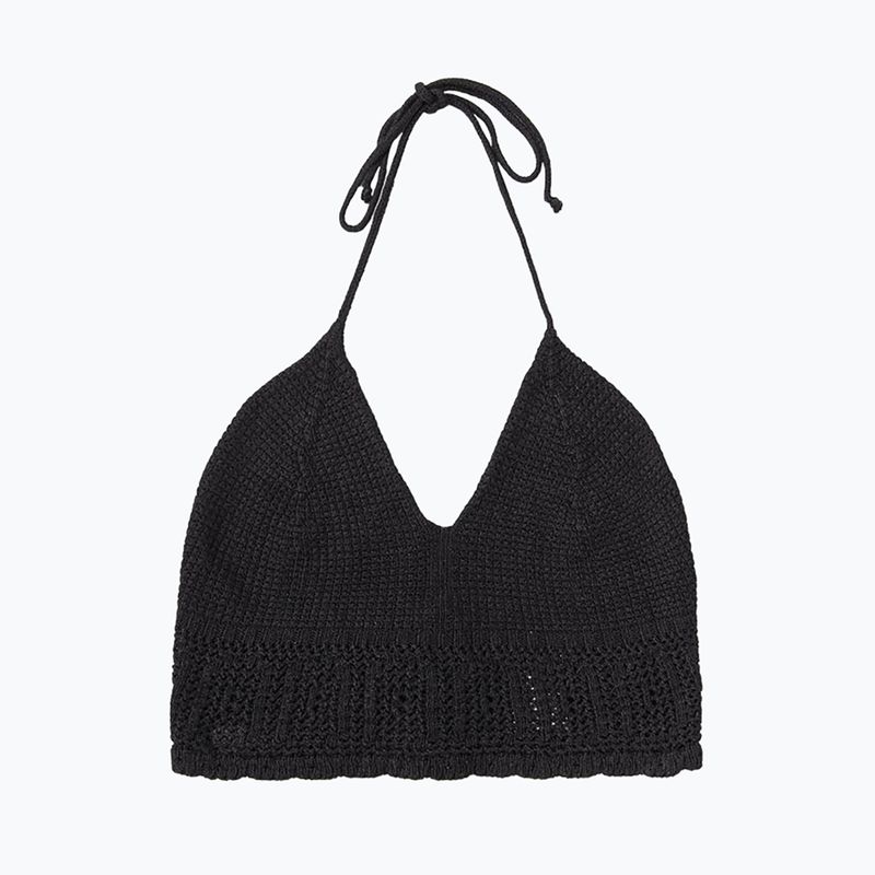 Dámský top Kaotiko Tiran Crochet Menorca black 5