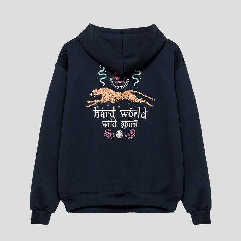 Pánská mikina Kaotiko Hard World marino 2
