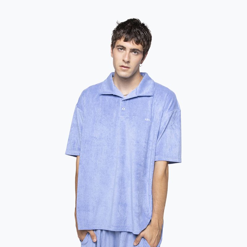 Pánské polo tričko Kaotiko Towel sky blue