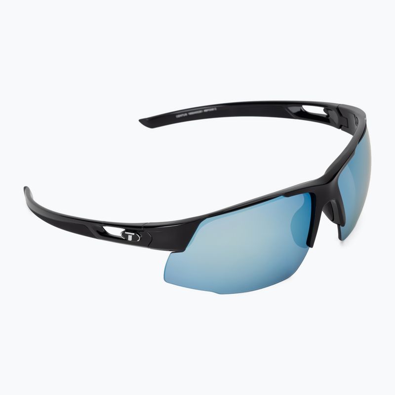 Sluneční brýle Tifosi Centus gloss black/smoke bright blue