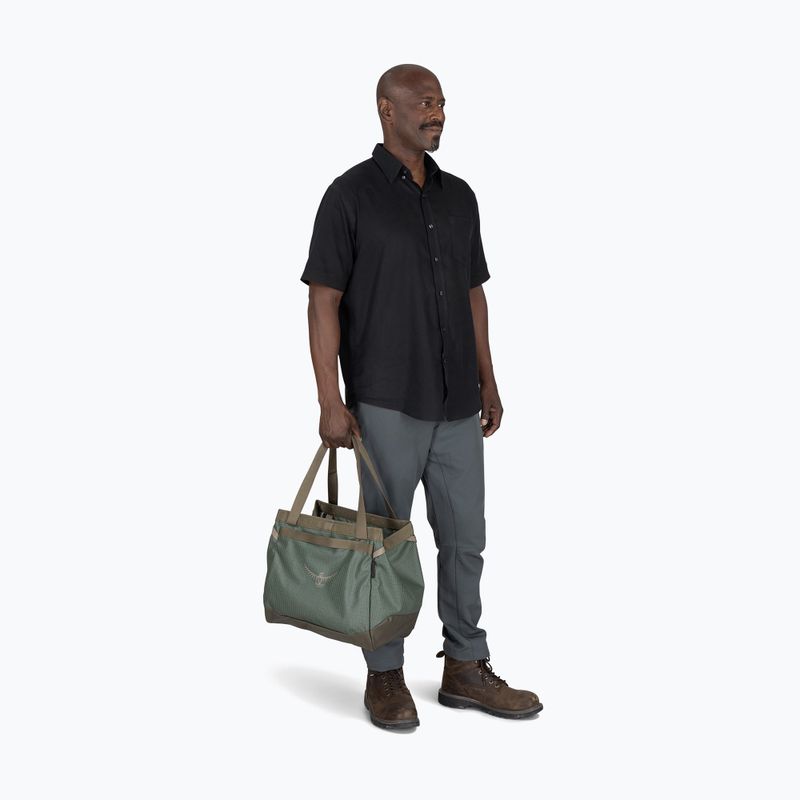 Cestovní taška Osprey Transporter Gear Tote 28 l pine leaf / earl grey 4