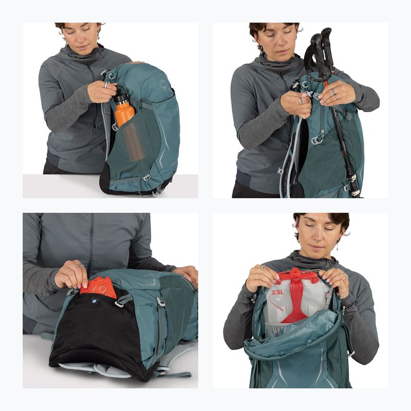 Turistický batoh Osprey Hikelite 26 l cascade blue 11