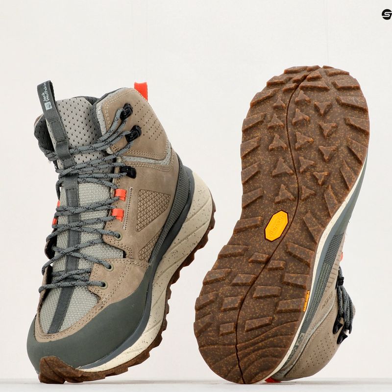 Dámské trekové boty Jack Wolfskin Terraquest Texapore Mid green 4056391_5150_040 12