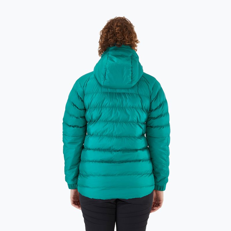 Dámská zateplená bunda Rab Nebula Pro storm green 2
