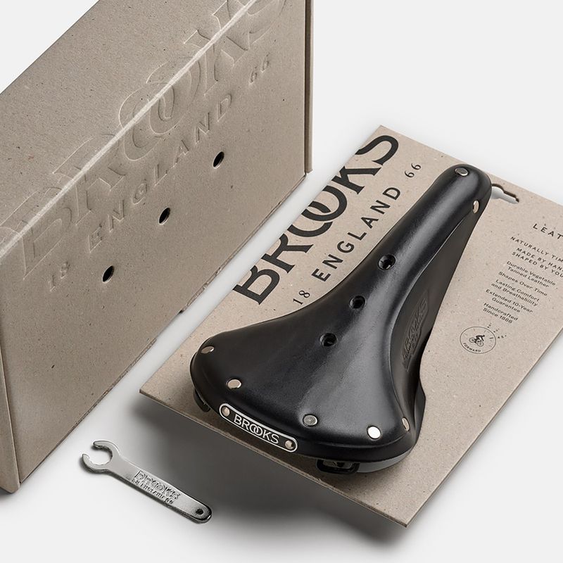Cyklistické sedlo Brooks England B17 Narrow black 8
