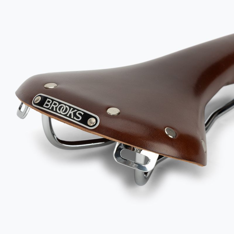 Cyklistické sedlo Brooks England Swallow B15 brown 5