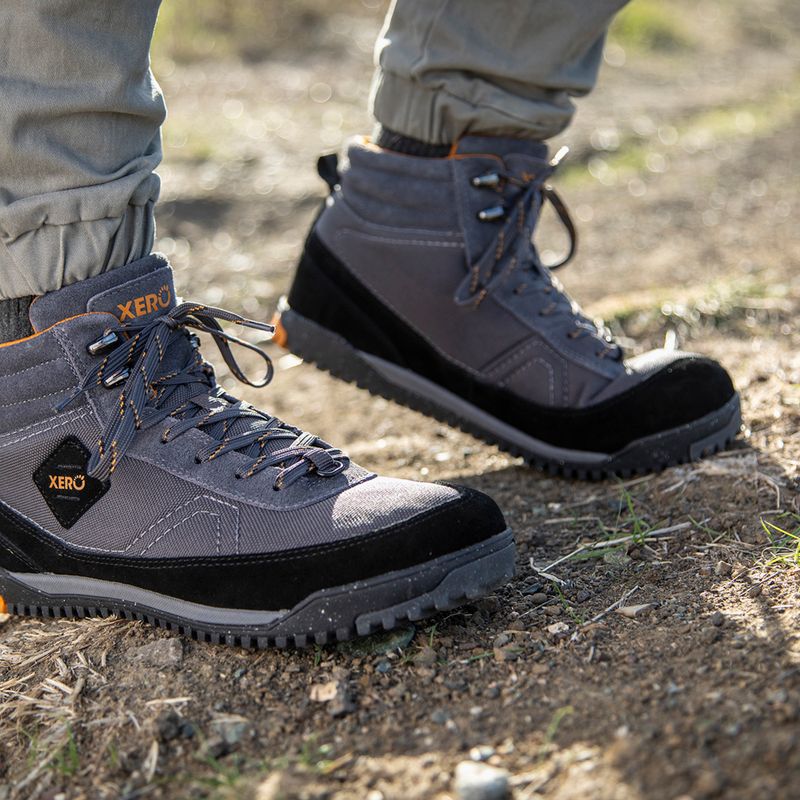 Pánské barefoot boty Xero Shoes Ridgeway black/asphalt 9