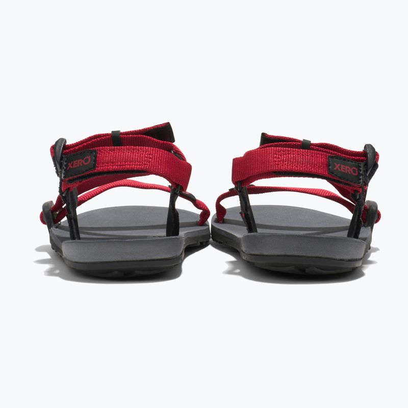 Dětské sandály Barefoot Xero Shoes Z-Trail charcoal/red pepper 11