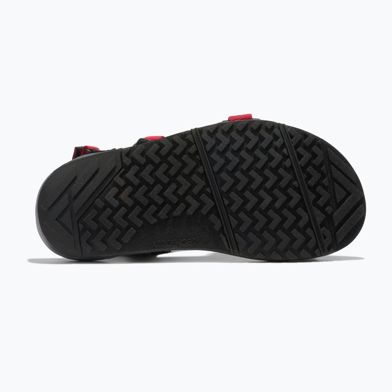 Dětské sandály Barefoot Xero Shoes Z-Trail charcoal/red pepper 13