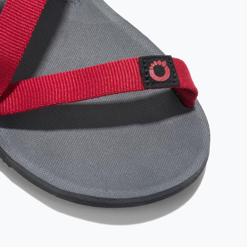 Dětské sandály Barefoot Xero Shoes Z-Trail charcoal/red pepper 14